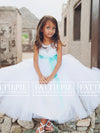 Ivory Lace Flower Girl Dress- Elizabeth