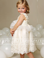 Lille -Couture Style Flower Girl Dress