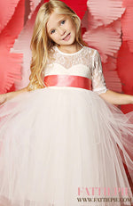 ISABELLE-Flower girl dress READY TO SHIP